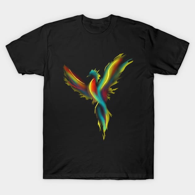 Ghost phoenix T-Shirt by xaxuokxenx